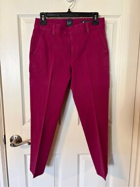 GAP Women’s Magenta Slim Dress Pants